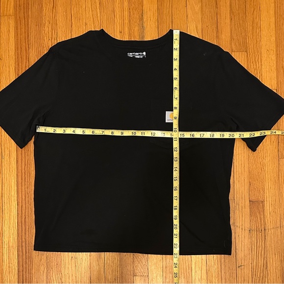 Carhartt Black Loose Fit Pocket T-Shirt Cotton Blend Size M NWOT - Picture 3 of 6